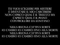 Tiziano Ferro Buona Cattiva Sorte S Testo