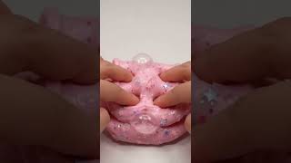 Satisfying Pink Glitter Slime 💖✨ ASMR (So Relaxing)