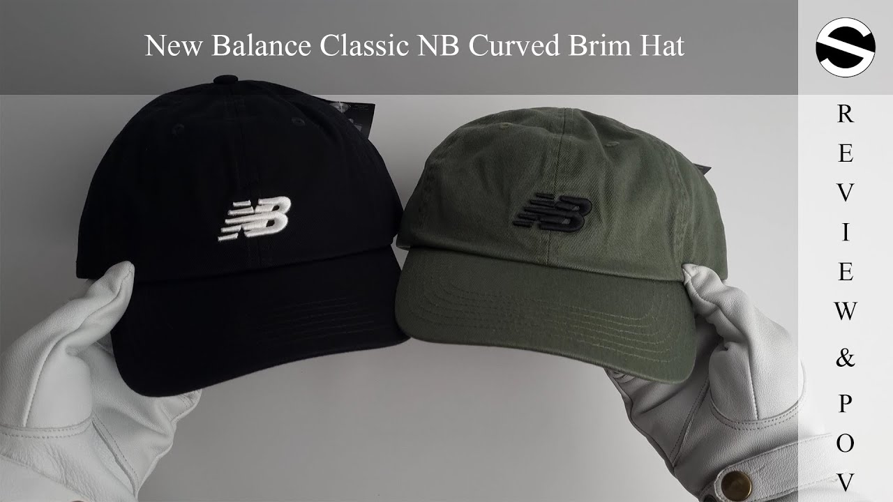【New Balance】Classic Curved Brim Baseball Cap New Balance Classic NB Curved Brim Hat l l REVIEW & POV