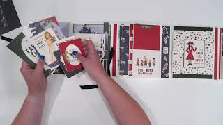 Lost In Neverland Quad Fold Folio Walkthrough - Country Craft Creations Design Team