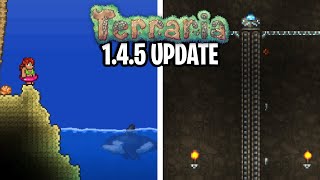 TERRARIA NOVOS SPOILERS SOBRE A ATUALIZAÇÃO 1.4.5 | Novo Mob e Esteiras