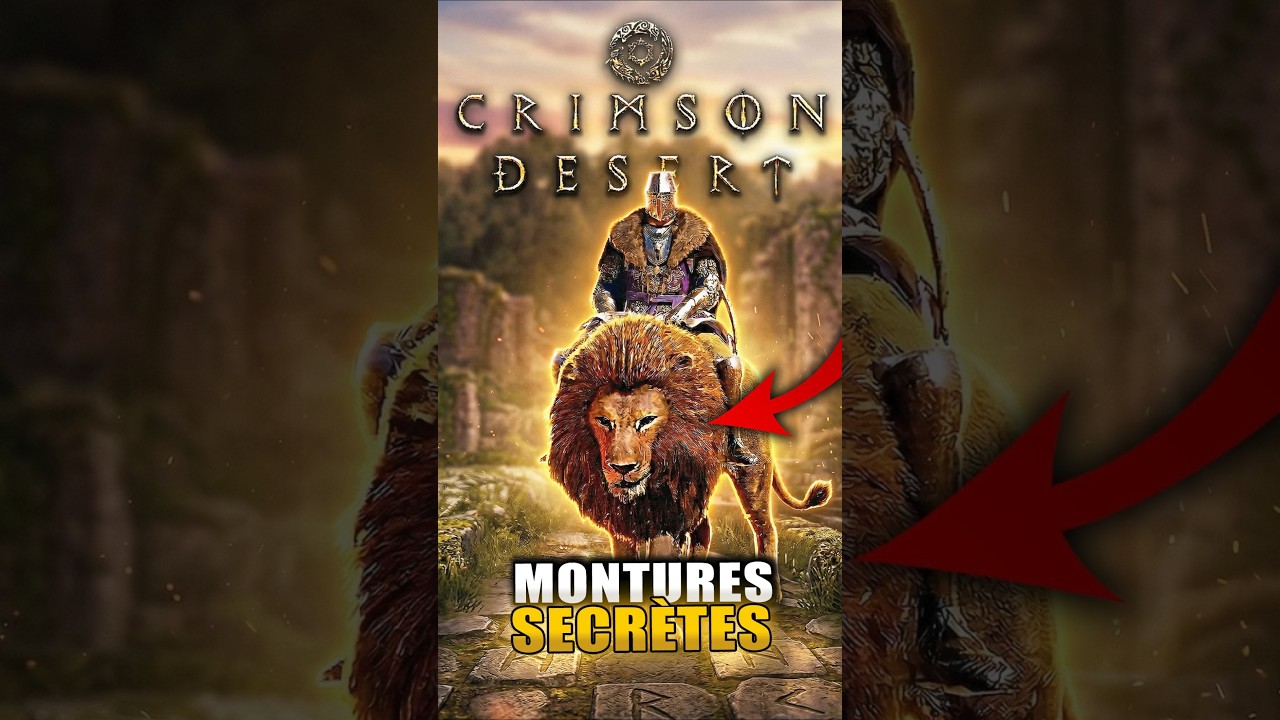 Comment débloquer le LION et l'OURS en Monture dans Crimson Desert ! Monture SECRÈTES