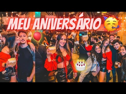 VLOG: MEU ANIVERSÁRIO!!! Teve festa sexta e sábado!🥳