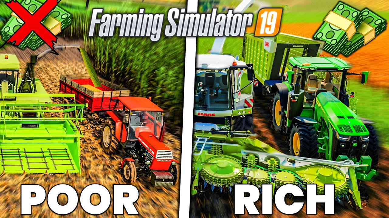 POOR VS RICH (Farming Simulator 19)