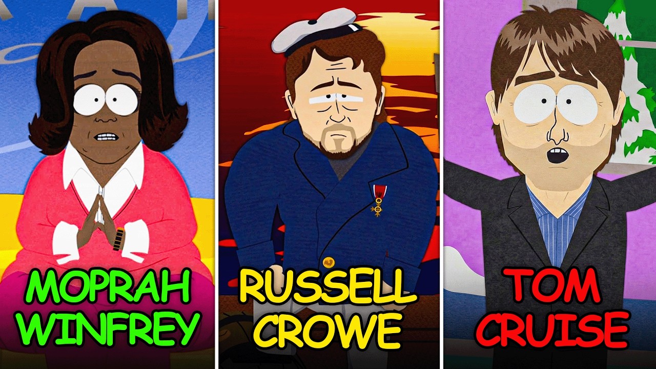 Top 10 Celebrities South Park Has Made Fun Of