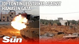 Idf Forces Continue Ground Operations And Strikes On Hamas Targets In Gaza