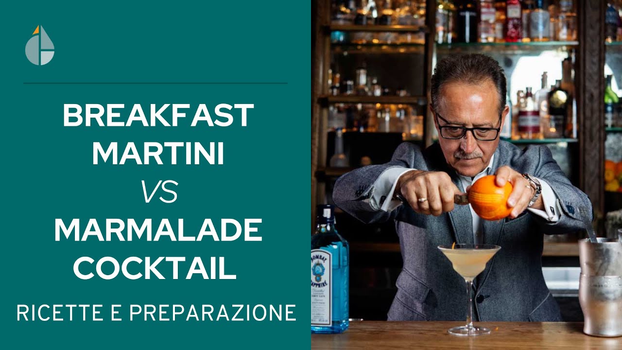 Breakfast Martini Vs Marmalade cocktail | Giovanni Ceccarelli - Cocktail Engineering