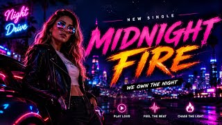 MIDNIGHT FIRE 🔥 | Official Visualizer | USA Pop Song 2026 | QLYVOX