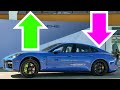 Porsche Panamera Active Ride suspension system - lowrider smartphone control demo