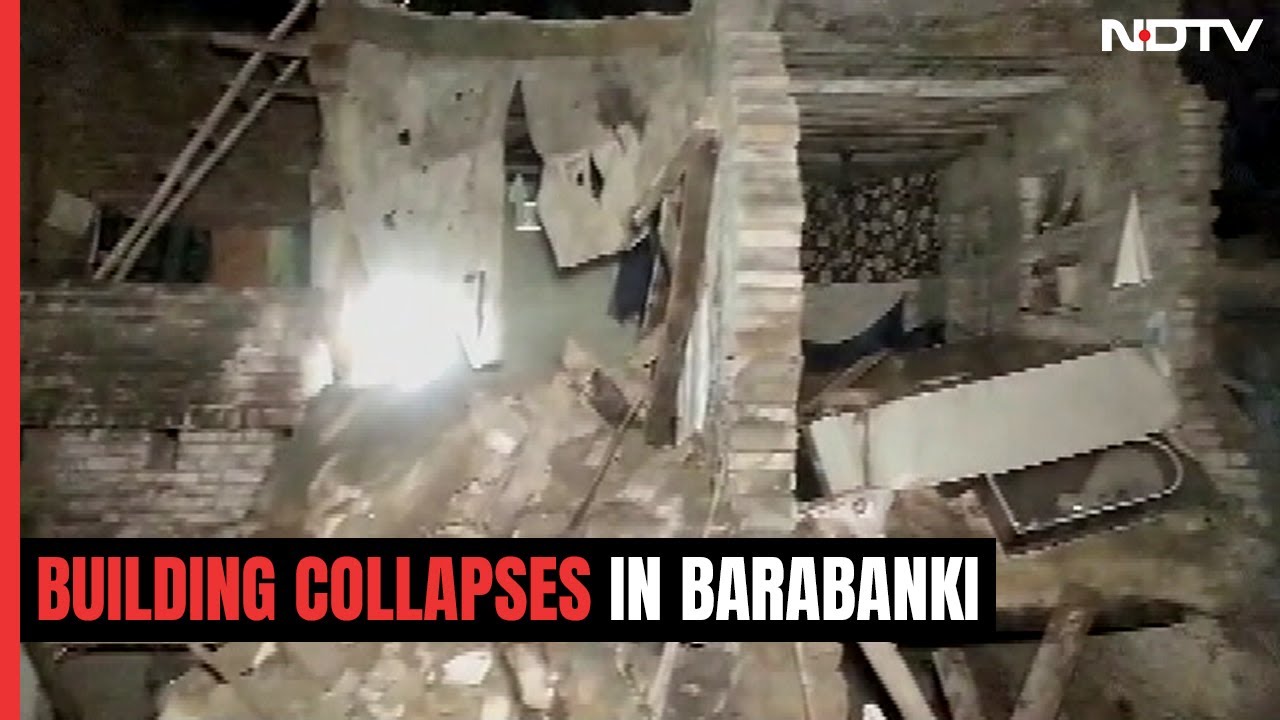 2 Dead After Building Collapsed In UP's Barabanki. Recue Ops On