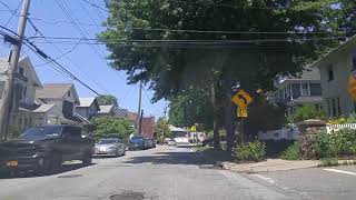 Driving from Castleton Corners to Westerleigh in Staten Island,New York