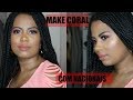 MAQUIAGEM CORAL COM PRODUTOS BARATOS