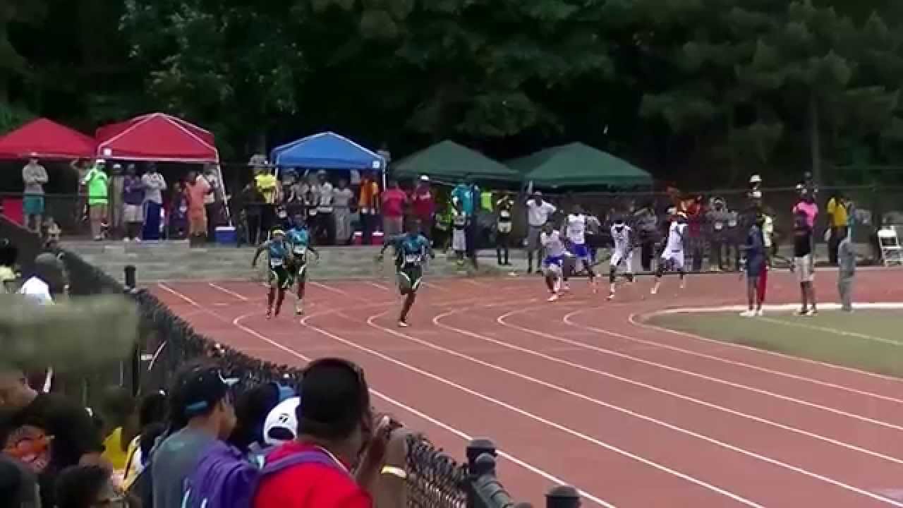 18yr Boys Elite Speed 41.42s 4x100m Relay Mark Trail Invitational 2015