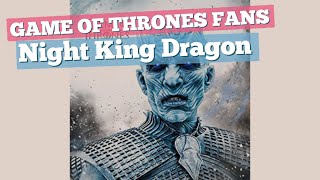 Night King Dragon Poster Collection // Game Of Thrones Fans