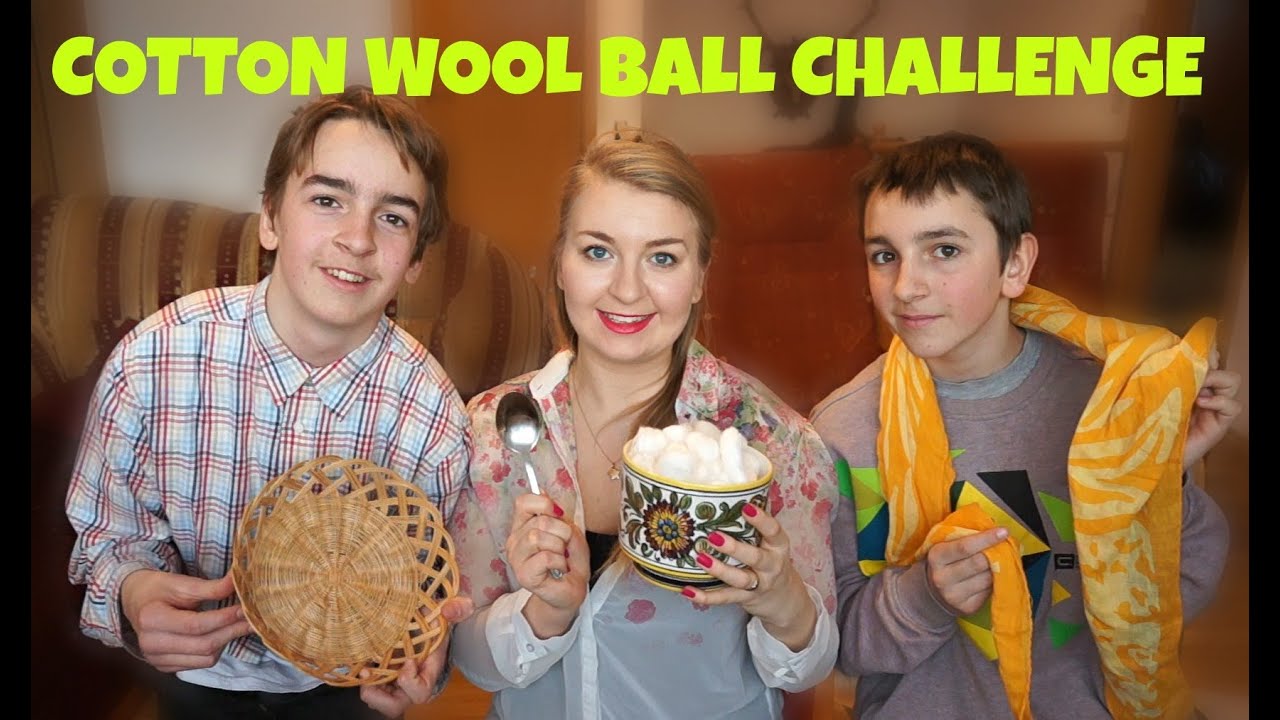 Cotton Wool Ball Challenge YouTube