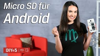 Wähle die richtige MicroSD Speicherkarte für Dein Android Handy | Kingston DIY in 5 Ep. 13