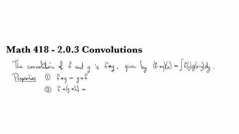 2.0.3 Convolutions