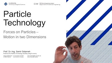 2D Particle Motion Through a Fluid - Force Balance & Python Simulation