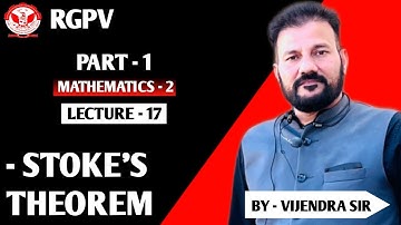 M2 Unit-5 lec-17 Stoke