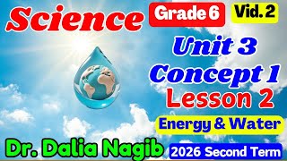 ساينس سادسة  ابتدائى ترم ثانى   𝐒𝐜𝐢𝐞𝐧𝐜𝐞 𝐆𝐫𝐚𝐝e 6  𝐔𝐧𝐢𝐭 𝟑  𝐂𝐨𝐧𝐜𝐞𝐩𝐭 𝟏 𝐋𝐞𝐬𝐬𝐨𝐧 2