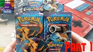 Pokemon Evolutions Booster Box Part 1! + Code Cards