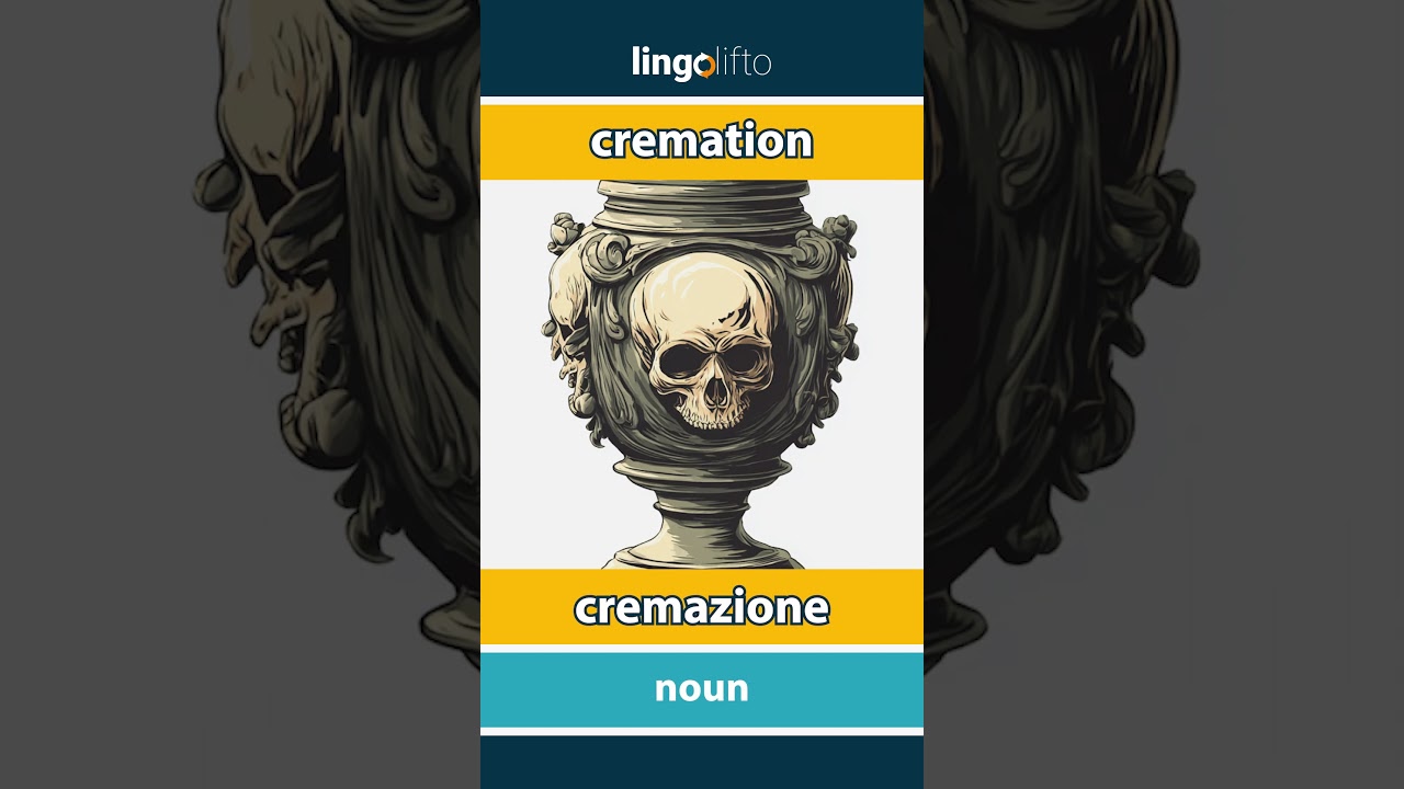 🇬🇧🇮🇹 cremation - cremazione : learn English : impariamo l'inglese : vocabulary builder