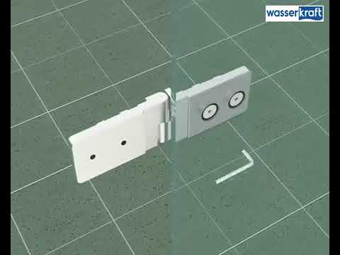 Инструкция по установке душевых уголков Wasserkraft Aller 10H