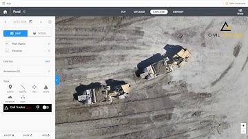 Earthworks Quantity Reporting with Civil Tracker