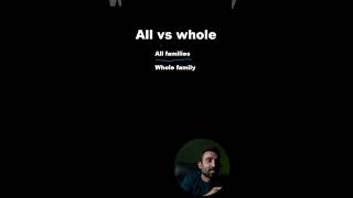 All Family Or Whole Family? हनद म