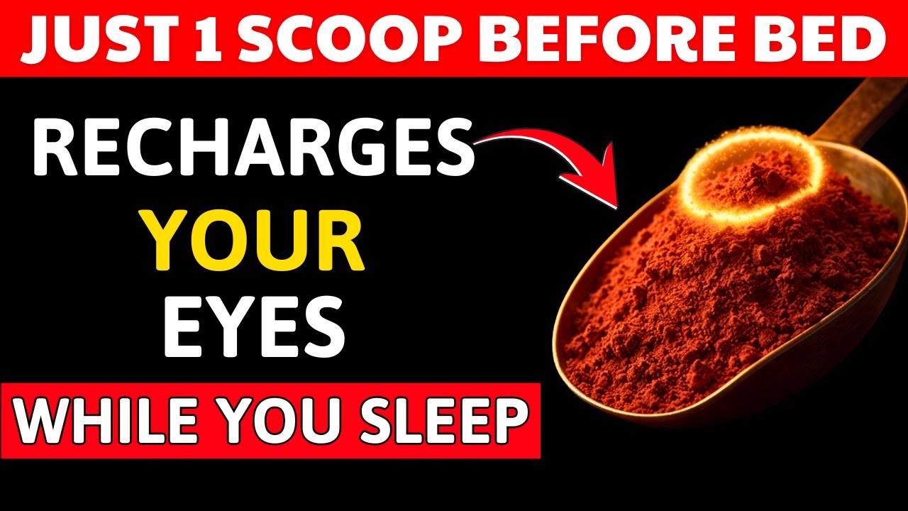 Пожилые люди, попробуйте это перед сном, чтобы восстановить зрение и улучшить его состояние во вр...