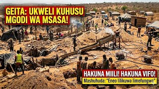 Ukweli wa Ajali ya Mgodi wa Msasa Huu Hapa