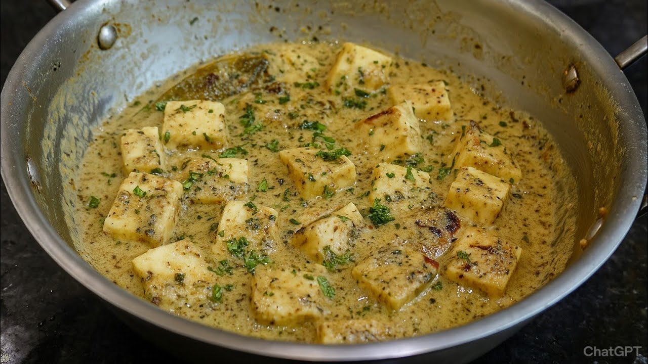 Bina Lahsun Pyaz ki Paneer Sabzi | Vrat Recipe | No Onion No Garlic ...