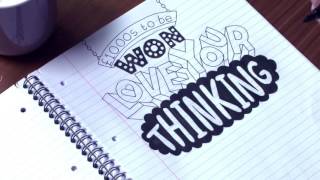Oxford Campus Notebooks - Love Your Thinking