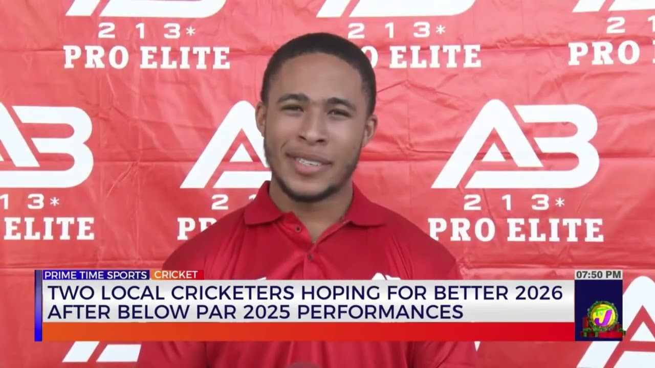 Two Local Cricketers Hoping for Better 2026 after below Par 2025 Performances | TVJ Sports