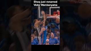 "Shaq tried to name him 'Tim Robinson' because he's a mix of two legends. 💀