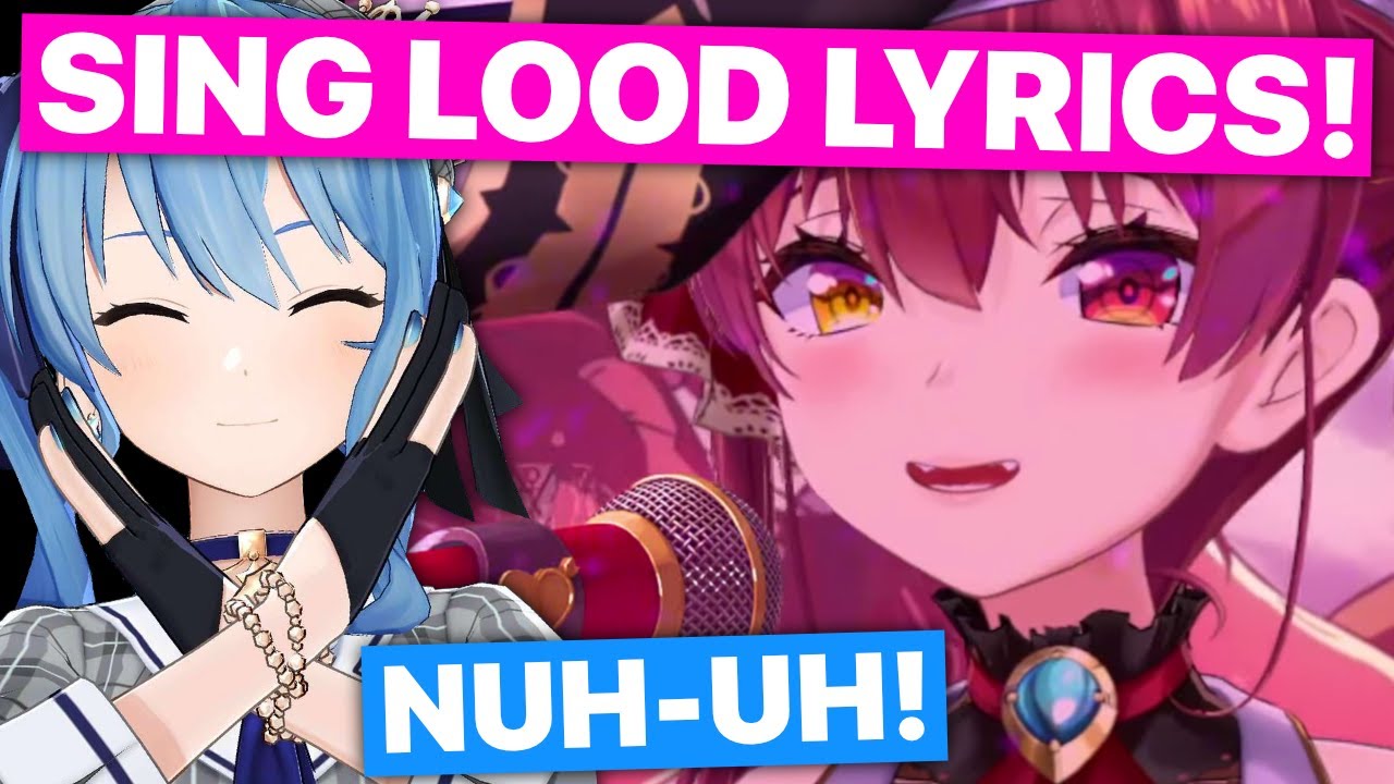 Marine Wants To Make Suisei Sing L*wd Lyrics For A Duet Original (Hololive) [Eng Subs]