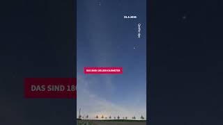 Sternschnuppen-Regen über Deutschland