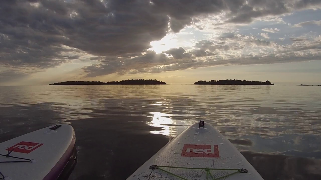Smooth SUP trip around the Iso-Kraaseli island