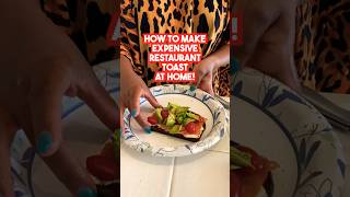 HOW TO MAKE HEALTHY & FANCY TOAST AT HOME THIS IS SO DELICIOUS YOU HAVE TO TRY IT foodieshorts