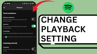 HOW TO CHANGE PLAYBACK SETTING IN SPOTIFY [LATEST]