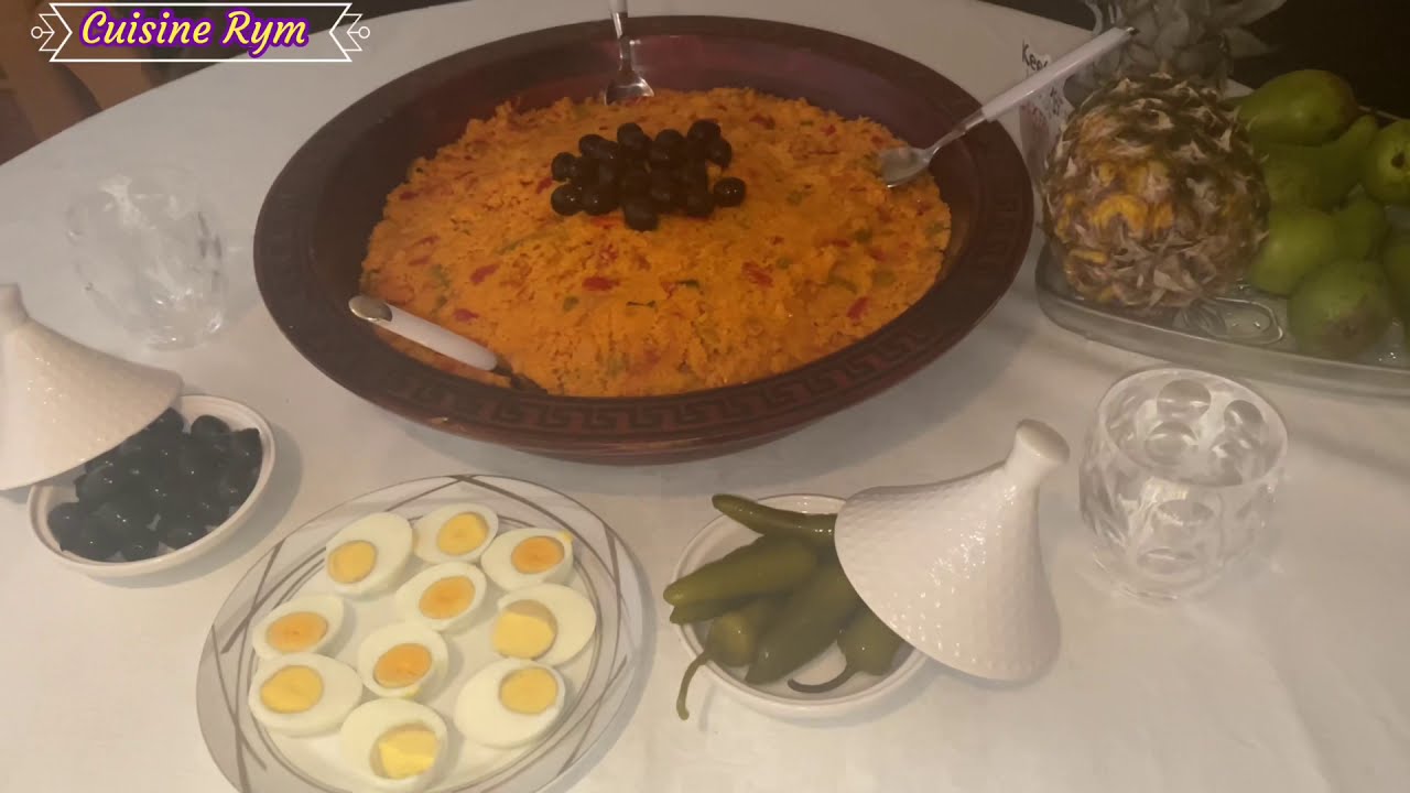 الطبق التقليدي كسكسي 🌶مرشومة  🌶على طريقة marchouma plat traditionnel ناس بلادي