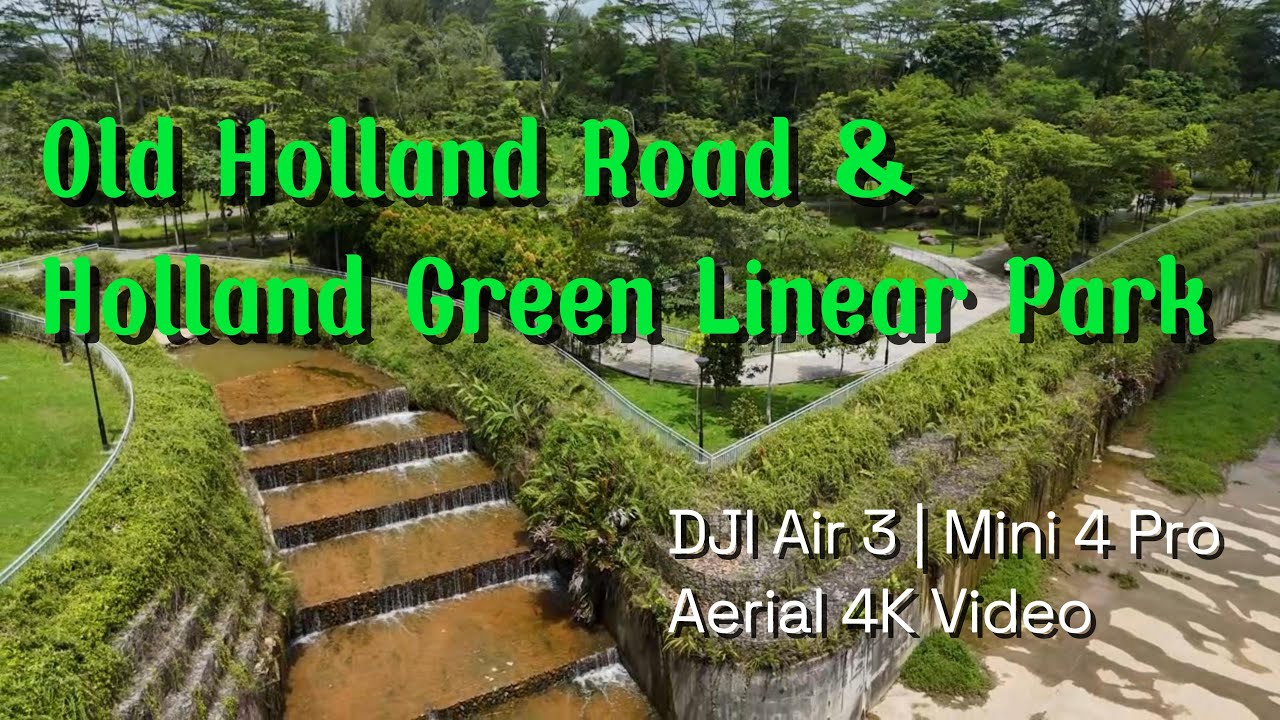 Exploring Holland Green Linear Park | Old Holland Road | DJI Air 3 ...
