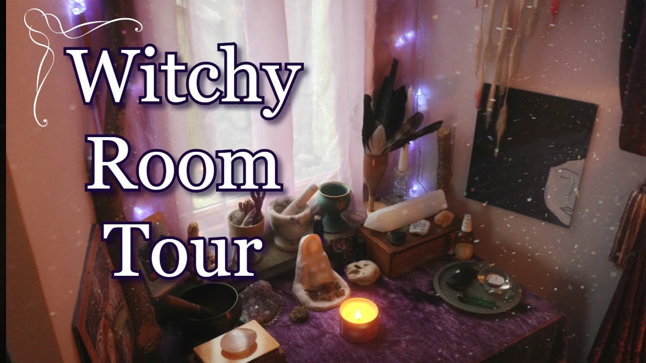 witchy halloween dining room