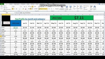 YourProfit2015 tutorial- Track inventory/profits/totals and more!!