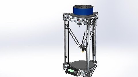 RobotDigg Delta Robot 3D Printer and Alu Veterx