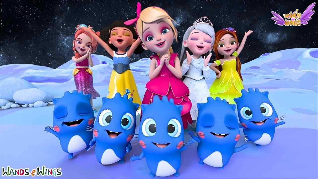 Princesses on a Space Adventure with Moonies | APT Cover Song - Wands and Wings