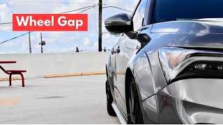 Acura integra Type S Wheel Gap gets Flush #acura #stance #cartok #tuner #fl5 #de5
