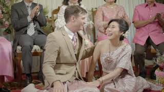 พิธีหมั้นไทยฝรั่ง:Live Thai wedding ep. 2: Engagement ceremony