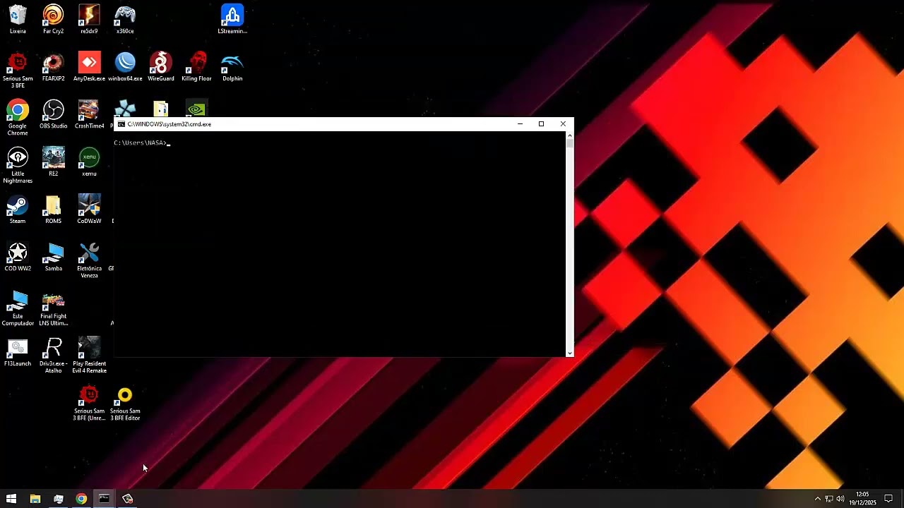 Rodei o ollama no meu pc game 