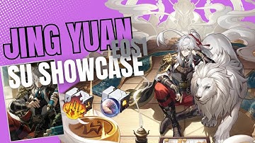 Jing Yuan E0S1 Showcase SU 6 lvl4   (Elation) - Honkai Star Rail